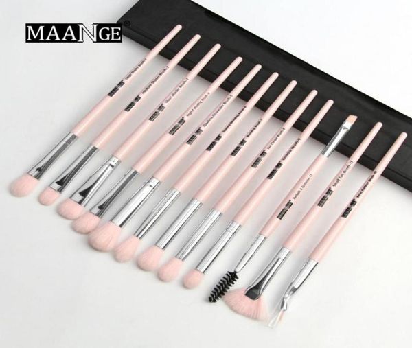 

makeup brushes set professional 12 pcslot makeup brushes set eye shadow blending eyeliner eyelash eyebrow brush for makeup tool2976680