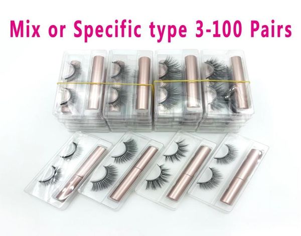 

make up magnetic eyeliner lashes eyelashes sets 3d mink fake eyelash waterproof liquid eyelash makeup9473751