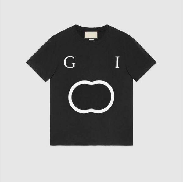 

men's t shirts designer t shirt cotton round neck printing quick drying anti wrinkle men spring summer high loose trend short sleeve ma, White;black