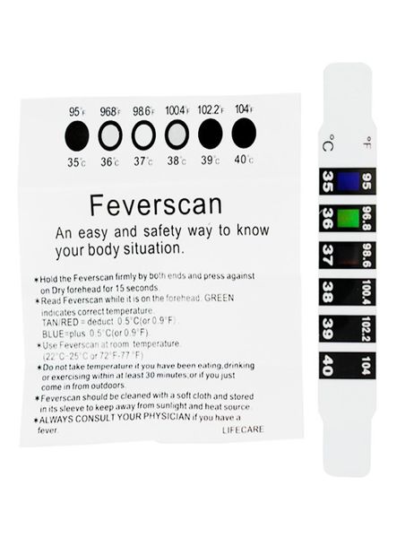 

new arrival forehead temperature checking strips fever thermometer strip adhesive continuous monitor temperature strip of children5749846