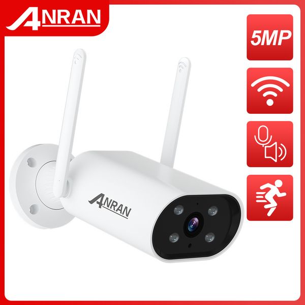 

ip cameras anran 5mp camera smart outdoor wi fi security 5megapixel surveillance waterproof night vision app control audio 230712