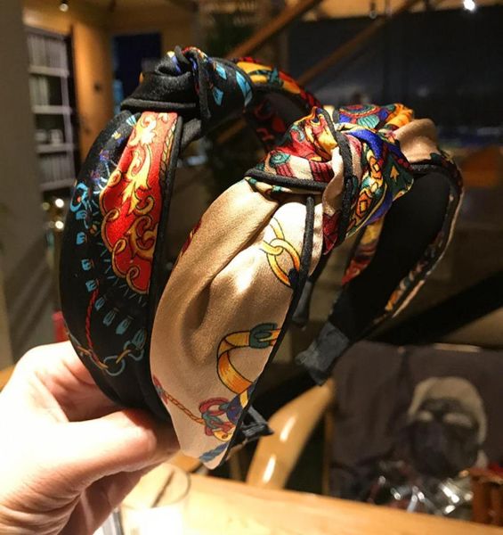 

vintage hair sticks fashion designer headband girls headbands accessories for women head bands 5 colors8621357, Silver