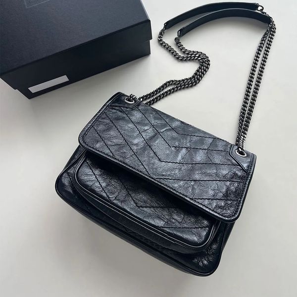 

leather flap vacation crossbodys envelope bag womens luxury purse chain designer handbags shoulder sling bags mens medium black hobo clutch