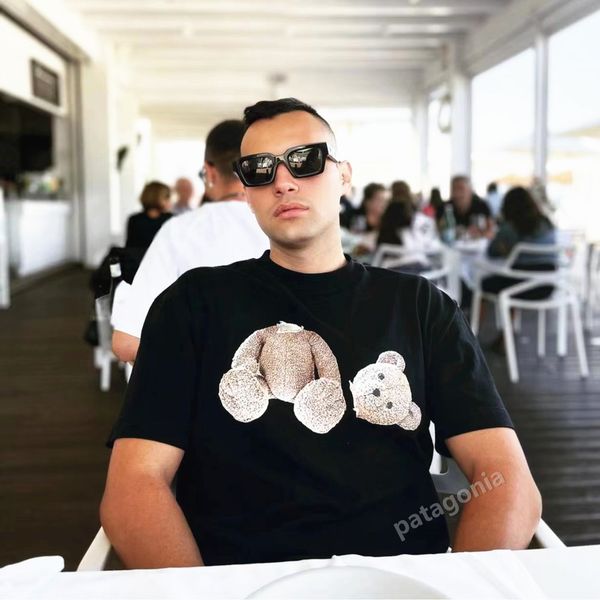 

men's t-shirts pangels mens t shirts designer summer tees loose tees fashion man s casual shirt luxurys clothing street shorts sleeve c, White;black