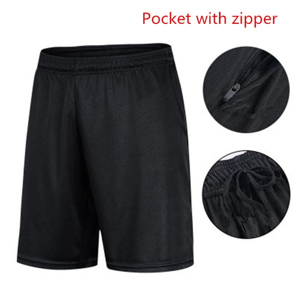 

men's shorts men basketball running cycling sports shorts fitness boy football pants workout outdoor yoga gym training black zipper poc, White;black