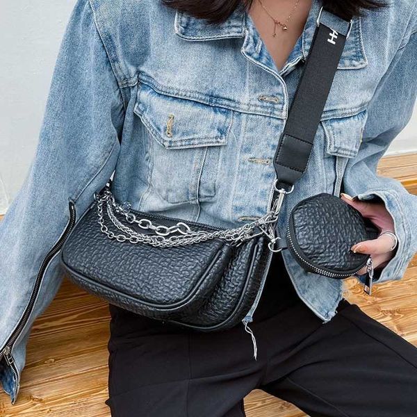 

shoulder bags luxury brand for women 3 in 1 messenger handbag leather 3 pcs crossbody woman's new clutch tote 230426