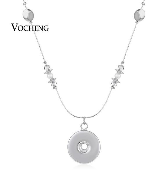 

noosa button pendant necklace ginger snap jewelry 18mm nn3186491578, Silver