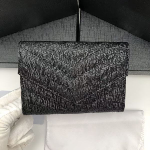 

large purse envelope cassandre womens designer card holder mens key pouch cardholder wallet with box leather passport holders luxury black c, Red;black