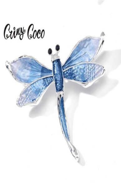 

pins brooches cring coco original design dragonfly pins fashion enamel animal brooch pin jewelry for women year gift3279273, Gray
