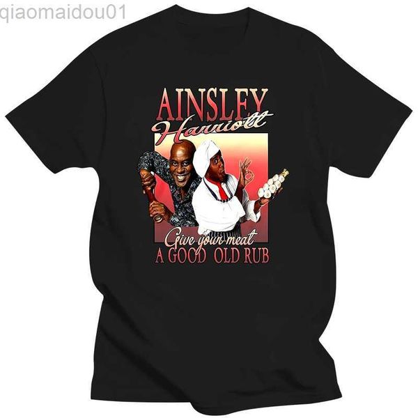 

men's t-shirts diy men's ainsley harriott t shirt l230713, White;black