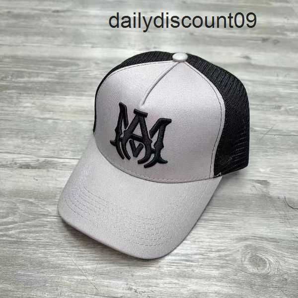 

2023lexurie letre broderie curved wave hat men's goggle mesh cross punk baseball captt6a, Blue;gray