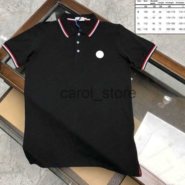 

men's t-shirts 2023 mens stylist polo shirts luxury brand mens designer polo t shirt summer fashion breathable short-sleeved lapel casu, White;black