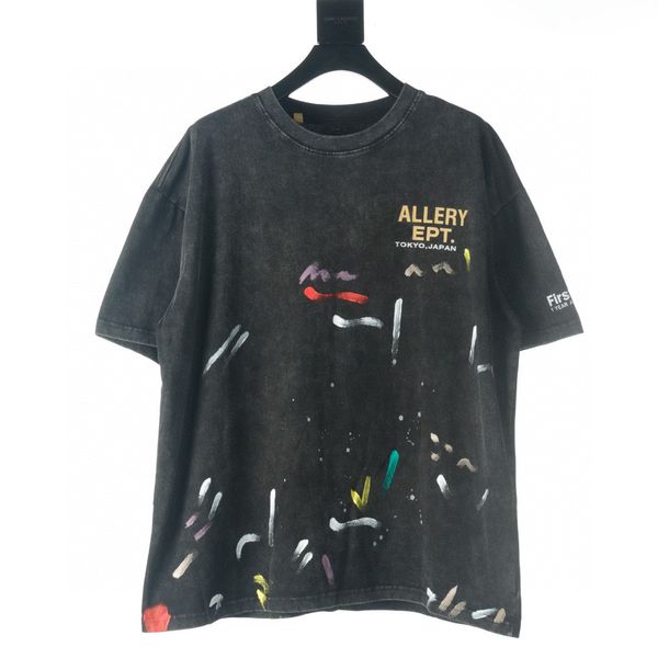 

men's plus tees & polos round t-shirt plus size neck embroidered and printed polar style summer wear with street pure cotton grg, Black;brown