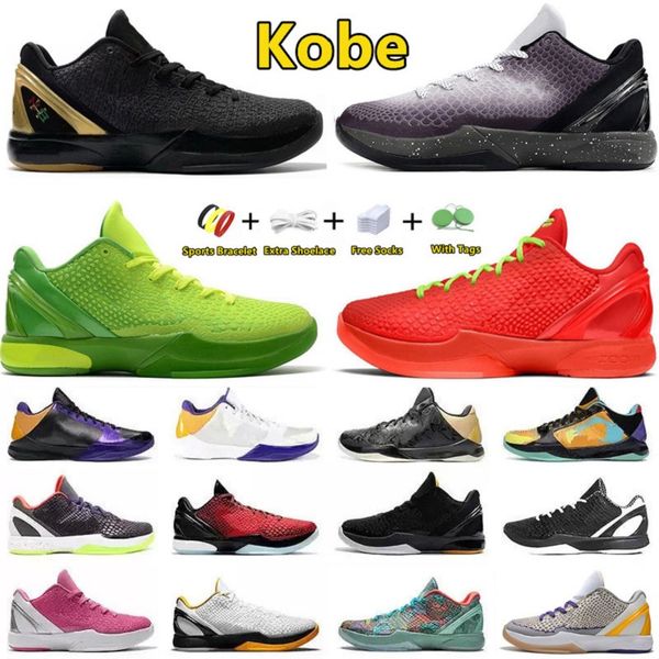 

kobes 5s 6s mens basketball shoes eybl reverse grinch black del sol what if white blackout protro 5 6 dark knight chao rings men traine spor