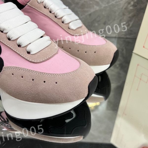 

new luxury designers sneaker casual shoes sole white black leather womens espadrilles mens high-quality lace up trainers sneakers size 35-46