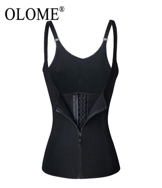 

slimming shapewear waist trainer vest adjustable shoulder strap corset women corrective body shaper waist cincher tummy control t23848119, Black;white