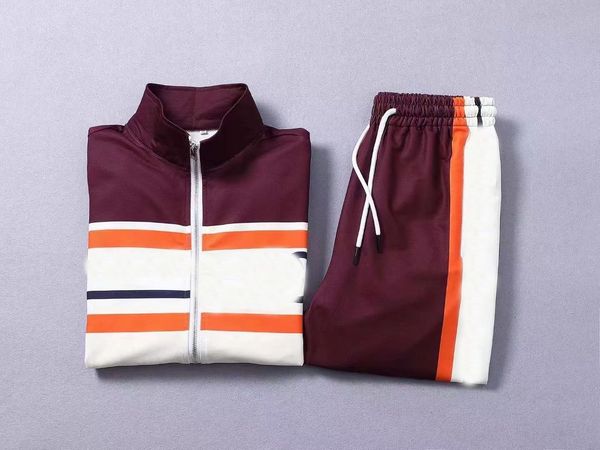 

2023 new designers mens tracksuits fashion brand men running track suit spring autumn men's two-piece sportswear casual style suits 01, Gray