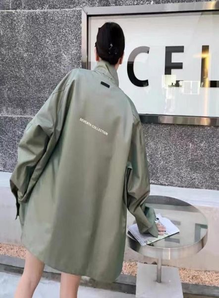 

fog jacket mens designer coat 3d printing long coats nylon zipper jackets hip hop men women casual suit1834808, Black;brown