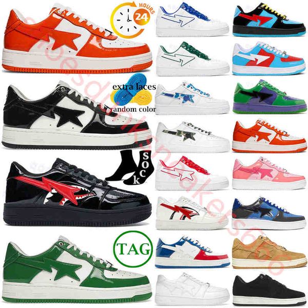 

apes sta low &8 shoes designer men women nigo bathing sneaker grey black patent leather green white abc camo blue pink suede sneakers low le