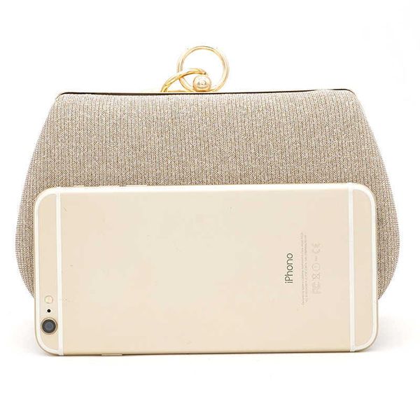 

bag new saddle bag female niche design portable dinner bag shiny round ring lock buckle small handbag fashion