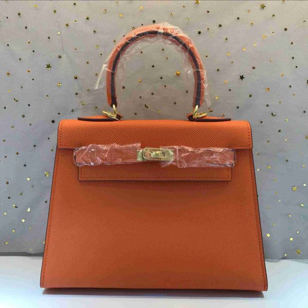 

luxurys kellies handbag 2023 style palm pattern bag versatile leather women's one shoulder diagonal fashion bags cz
