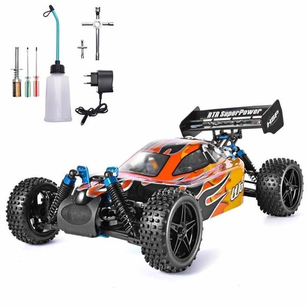 

hsp rc car 110 scale 4wd rc toys two speed off road by nitro gas power 94106 warhead high speed hobby remote control car322s