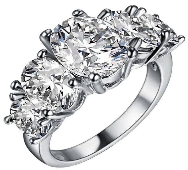 

925 sterling silver ring diamond ring five stone ring0126267690