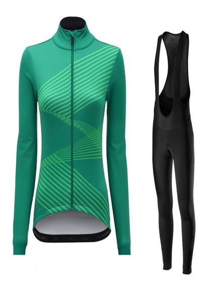

springautumn 2020 pro women cycling jersey set female bike clothes kits racing bicycle clothing suit wear mtb uniform maillot9724372, Black;blue
