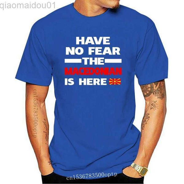 

men's t-shirts new men t-shirt macedonian is here macedonia tshirt women t shirt l230713, White;black