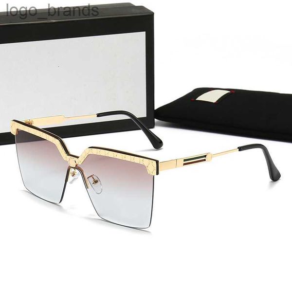 

10280 luxury polarized sunglasses polaroid lens designer womens mens goggle senior eyewear for women eyeglasses frame vintage metal sun glas, White;black