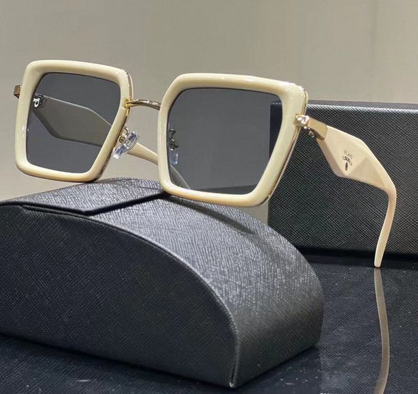 

2023 new designer fashion sunglasses for men women black cool sunglasses mens womens eyeglasses ladies outdoor beach designers eyewear lunet, White;black