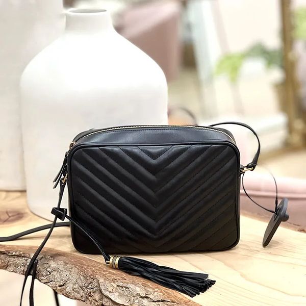 

designer gym camera tassel vanity bag womens mens fashion totes shoulder clutch chain bags hobo large capacity cross body genuine leather ha