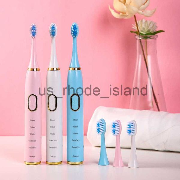 

other baby feeding sonic electric toothbrushes for adults kids smart timer soft hair usb rechargeable toothbrush ipx7 waterproof 4 brush hea