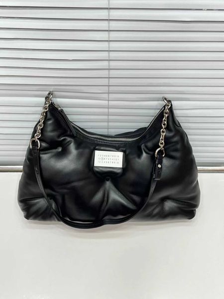 

margiela bag autumn winter underarm bag leather texture shoulder women's bag