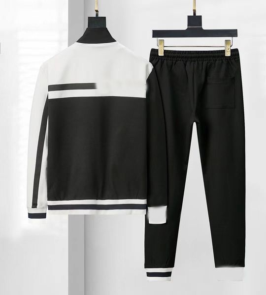 

2023 designers new mens tracksuits fashion brand men suit spring autumn men's two-piece sportswear casual style suits, Gray