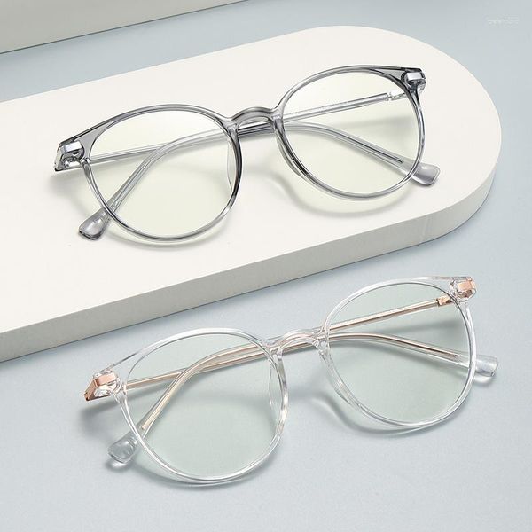 

Sunglasses Frame TR90 Glasses Small Ins Anti-blue Light Stylish Round