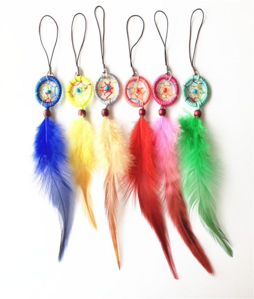 

dream catcher who mobile and key chains dreamcatchers 12pcs in mixed colors5975817, Slivery;golden