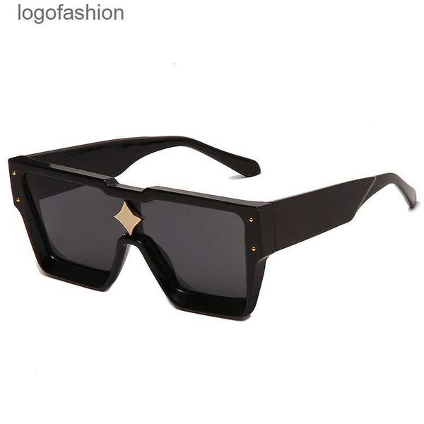 

luxury designer sunglasses for men and women fashion model special uv 400 protection double beam frame outdoor brand design alloy cyclone su, White;black