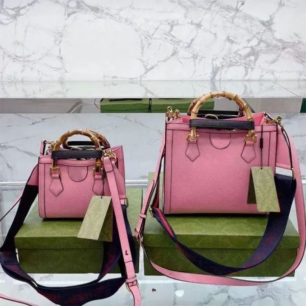 

totes bamboo hadbags women shoulder bags fashion designer mens crossbody totes double straps crossbody with cowhide leather