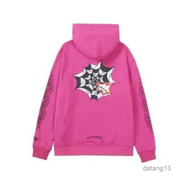

chromees hearts men's hoodies sweatshirts winter heart hoodie ch long sleeve loose coat hooded hoody men woman hip hop sanskrit cross p, Black