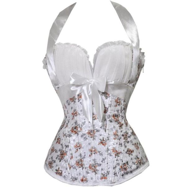 

2015 new style women039s blackblueyellow floral printed bow v neck reversible corset waist coat s2xl6103030, Black;white