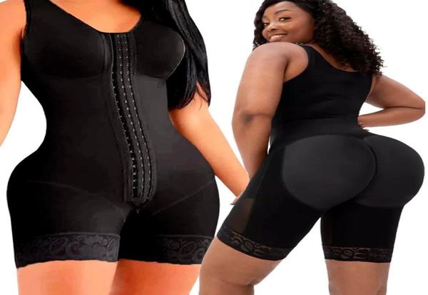

waist tummy shaper full body shapewear compression girdle fajas colombian corrective underwear control butt lift slim corset bodys6784343