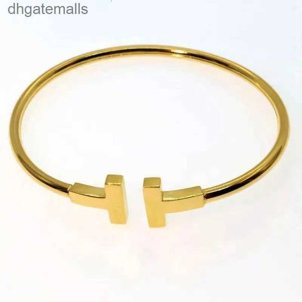 

narrow wire bracelet gold plated bangle designers bracelets women charm trend fashion studded with diamonds bangles jewelry boutique good la, Black