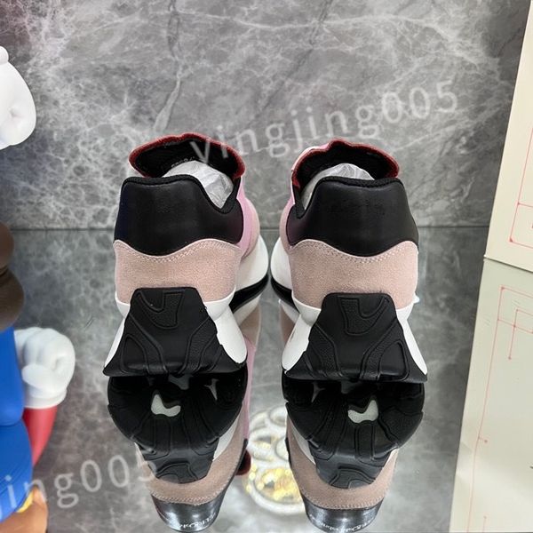 

2023 luxury designers sneaker casual shoes sole white black leather womens espadrilles mens high-quality lace up trainers sneakers size 35-4