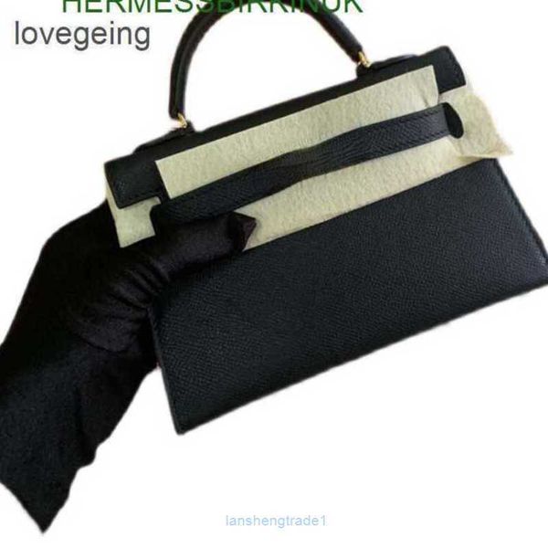 

totes handbag bags mini kellies bag luxury line designer real wax leather second generation epsom palm h print wome shoulder bags4387g7iu