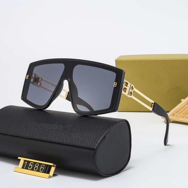 

oversized square sunglasses for women 2023 new luxury brand black beige gradient sun glasses men vintage hip hop flat eyewear, White;black