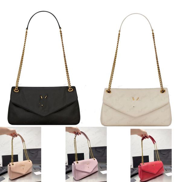 

women underarm bags flap ladies handbags fashion chain strap casual portable solid color luxury shoulder bags party