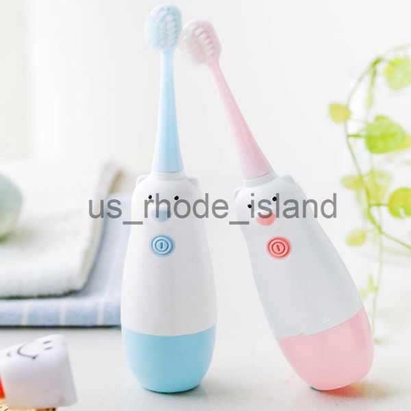 

other baby feeding new children electric toothbrush cartoon pattern tooth brush electric teeth tooth brush for kids with soft replacement he