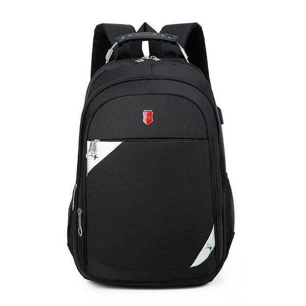 

new backpack men's computer bag and middle schoolbag backpack