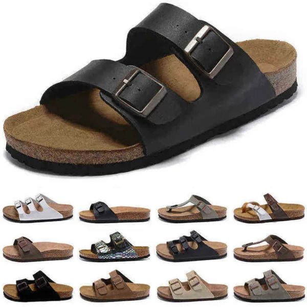 

birks luxury designer men women sandals caliente verano flip flops hombres mujeres beach sliders arizona gizeh fashion slippers o ylx, Black